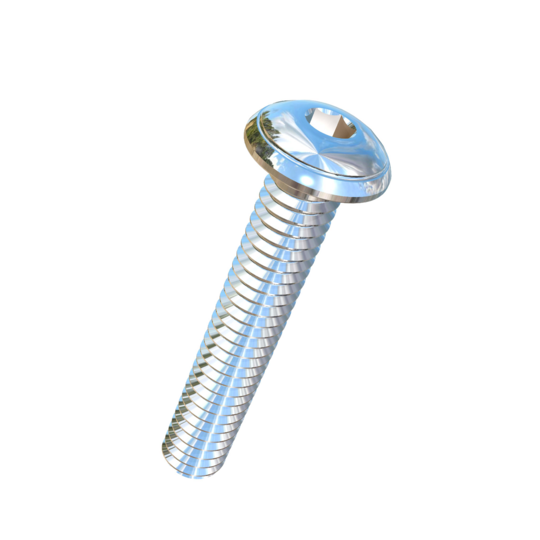 Titanium #12-24 X 1-1/4 UNC Button Head Socket Drive Allied Titanium Machine Screw